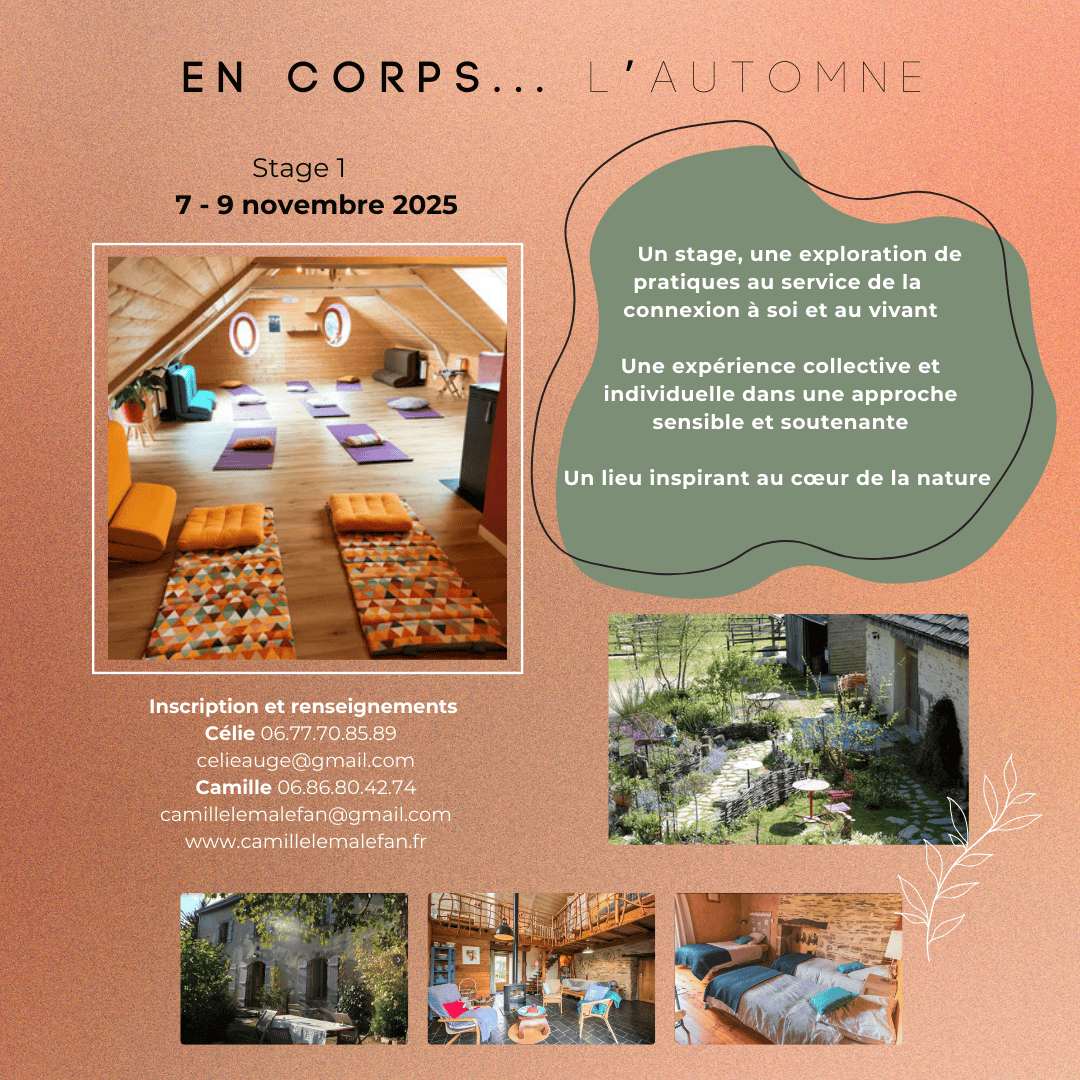 Ouverture des stages « En corps… »